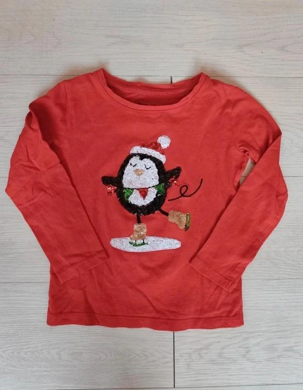 Long-sleeve t-shirt winter 🦄 Size 4 years 🦄 Gemo – photo 2